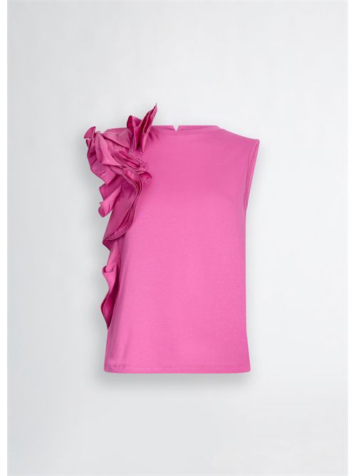 t-shirt donna rosa LIU JO | CA5005J6308/X0450